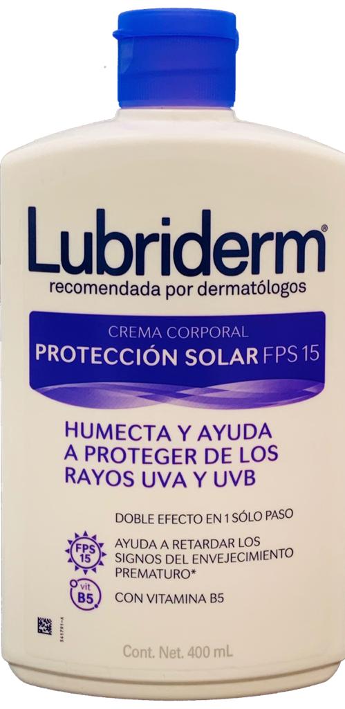Lubriderm Proteccion Solar FPS 15 400 ml — Johnson & Johnson