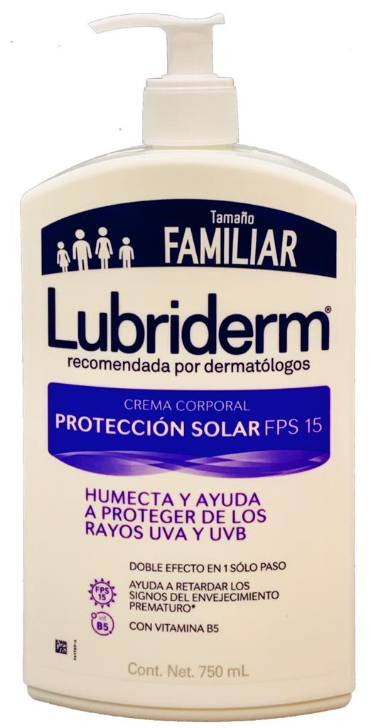 Lubriderm Proteccion Solar FPS 15 con Valvula 750 ml — Johnson & Johnson