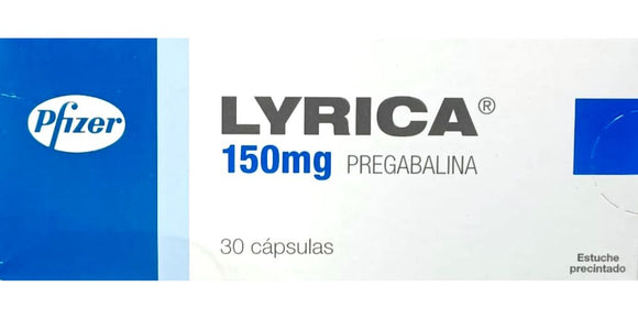 Lyrica 150 mg — 30 cápsulas