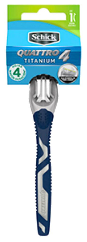 Maquina Schick Quattro Titanium Piel Normal 10 Unidades — Edgewell Personal Care