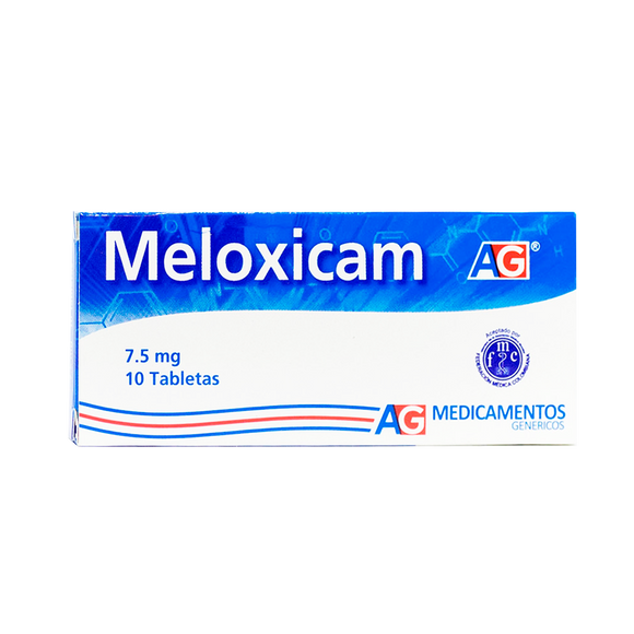 Meloxicam 7.5mg 10 Tabletas — Lafrancol