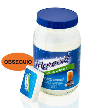 Menocal ECAR Polvo 280g + Dispensador 100 Tabletas - Suplemento de calcio
