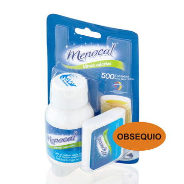 Menocal Tabletas x 500 + Dispensador x 100 — Ecar