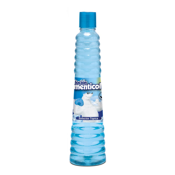 Menticol Fresh Azul loción refrescante mentol 350 ml — Belleza Express