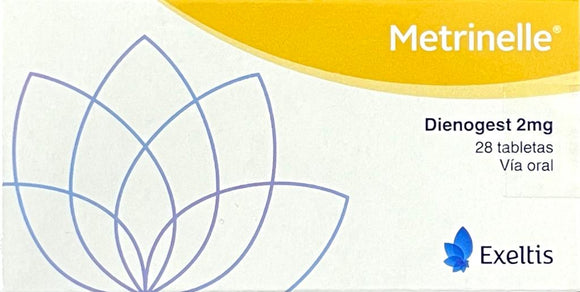 Metrinelle Dienogest 2 mg 28 Tabletas — Exeltis