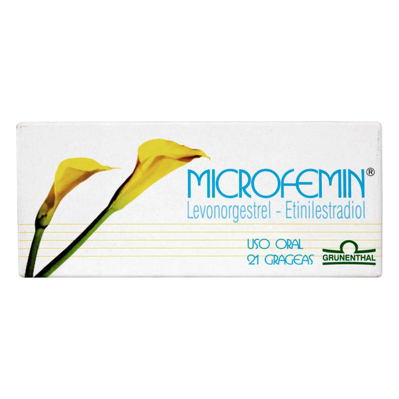 Microfemin 21 Tabletas — Grünenthal