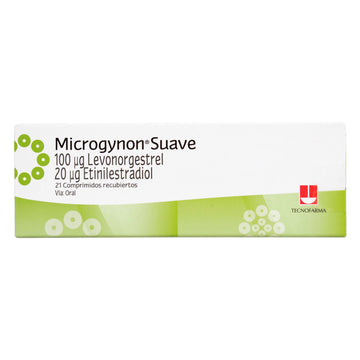 Microgynon Suave 21 Grageas — Tecnofarma