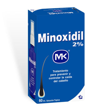Minoxidil 2% Loción 60 ml MK — Tecnoquímicas