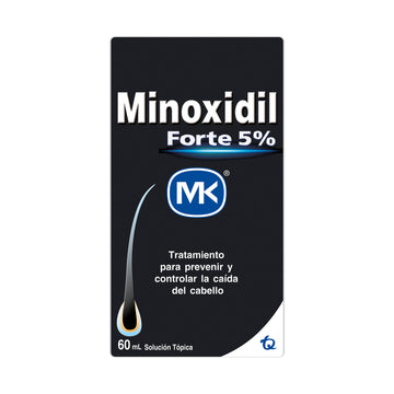 Minoxidil Forte 5% Locion 60 ml mk — Tecnoquímicas