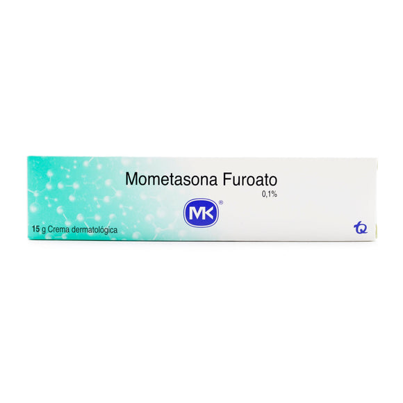 Mometasona furoato 0,1% crema 15 g — MK (Tecnoquímicas)