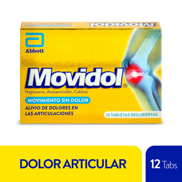 Movidol 12 tabletas — Abbott Farma-Otc