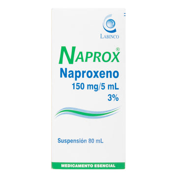 Naprox 3% 150mg Suspensión 80ml — Labinco