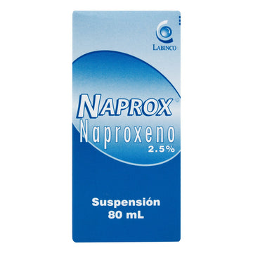 Naproxeno 2,5% Suspensión 80 ml — Labinco