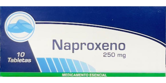 Naproxeno 250mg 10 Tabletas — Coaspharma