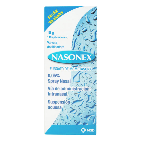 Nasonex mometasona furoato spray nasal 18 g 140 dosis — Organon