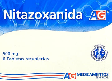 Nitazoxanida 500 mg 6 Tabletas — Lafrancol
