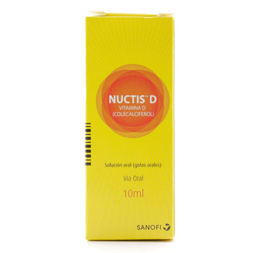 Nuctis D Vitamina D3 gotas 10 ml — Opella Healthcare