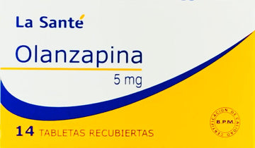 Olanzapina 5 mg 14 Tabletas