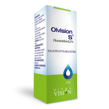 Olvision 0.2% (olopatadina) Sol Oftálmica 2.5 ml — Vitalis