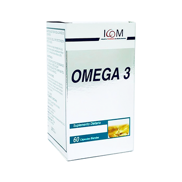 Omega 3 300 mg 60 Cápsulas — Icom