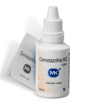 Oximetazolina 0.05% Adulto spray nasal 15 ml — MK Tecnoquímicas