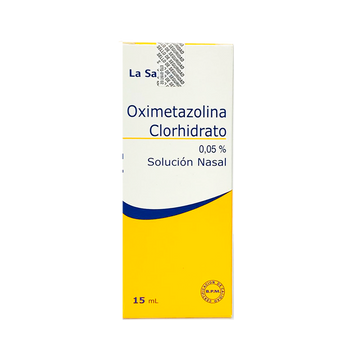 Oximetazolina HCl 0.05% Adulto Spray Nasal 15ml — La Santé