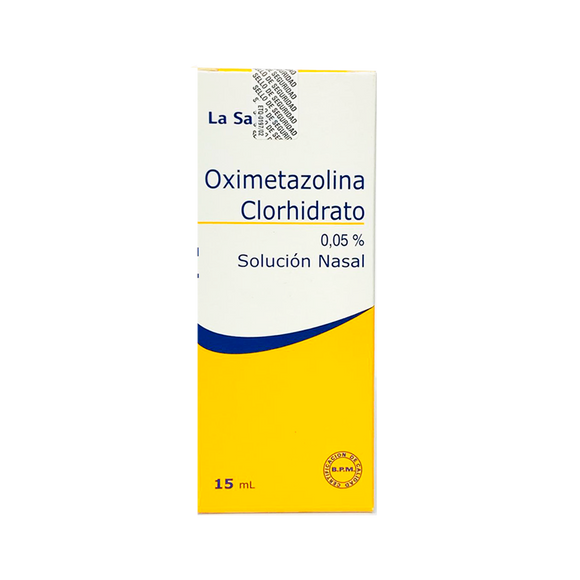 Oximetazolina HCl 0.05% Adulto Spray Nasal 15ml — La Santé
