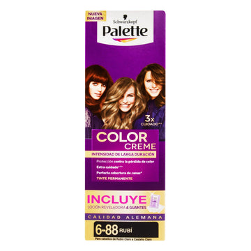 Palette Color Creme Tubo 6-88 Rubi — Henkel