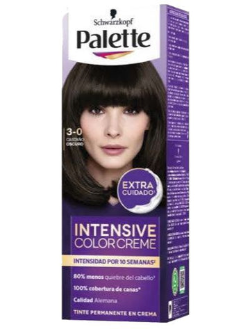 Palette Intensive Color Creme 3-0 Castano Oscuro + Oxigenta gratis — Henkel