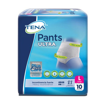 Pañal Tena Pants Ultra Protect Talla L x10 — Familia