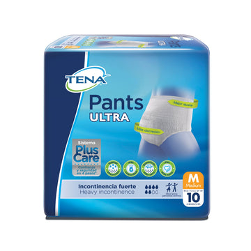Pañal Tena Pants Ultra Protect Talla M x10 — Familia