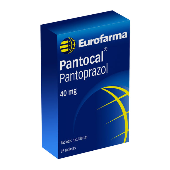 Pantocal 40mg (pantoprazol) 28 tabletas — Eurofarma