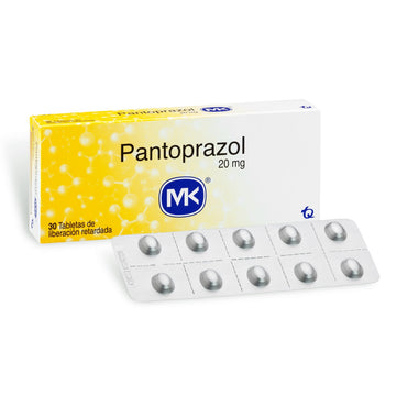 Pantoprazol 20mg 30 tabletas — MK Tecnoquímicas