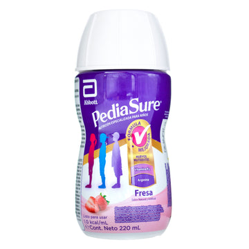 Pediasure Líquido sabor Fresa botella 220 ml - Complemento nutricional infantil