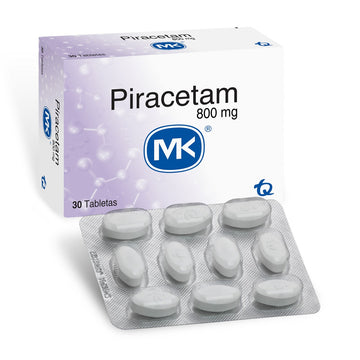 Piracetam 800mg 30 Tabletas MK — Tecnoquímicas