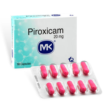 Piroxicam 20mg cápsulas caja x10 — Tecnoquímicas MK