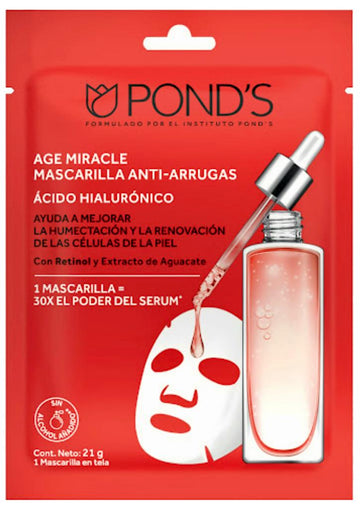 Pond's Age Miracle Mascarilla Antiarrugas x 1 Sobre — Unilever