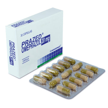 Prazed 20mg omeprazol 30 cápsulas — Novamed