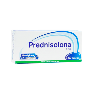 Prednisolona 5mg 30 Tabletas — Coaspharma