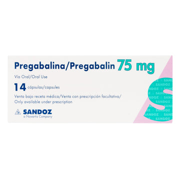 Pregabalina 75 mg 14 Cápsulas — Pharmalab
