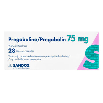 Pregabalina 75 mg 28 Cápsulas — Pharmalab