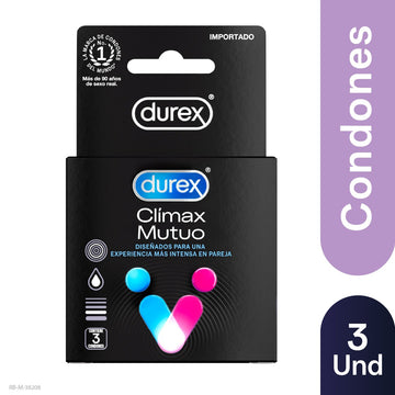 Preservativo Durex Clima Mutuo 3 Unidades — RB Health