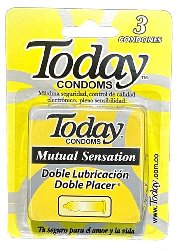 Preservativo Today Mutual Sensation 3 unidades — Haleon