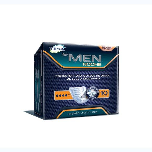 Protector Tena For Men Noche 10 unidades — Familia