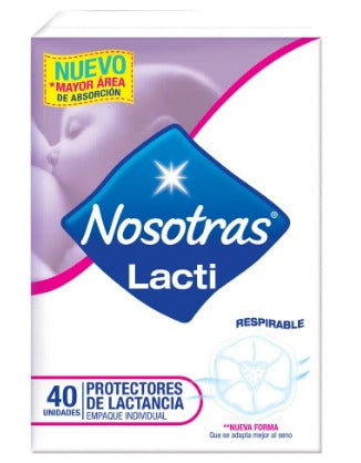 Protectores de lactancia Lactinosotras x 40 unidades — Familia