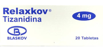 Relaxkov 4 mg Tizanidina 20 Tabletas — Blaskov