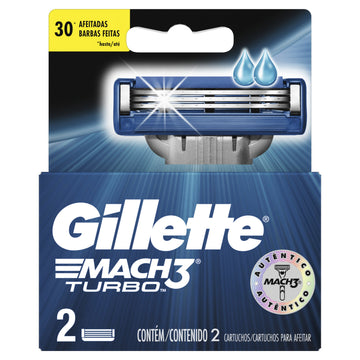 Repuesto Mach 3 Turbo 2 unidades — Procter & Gamble