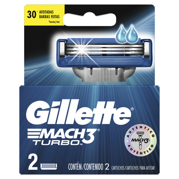 Repuesto Mach 3 Turbo 2 unidades — Procter & Gamble