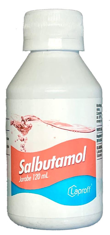 Salbutamol jarabe 2mg/5ml 120 ml — Laproff