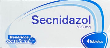 Secnidazol 500mg 4 Tabletas — Coaspharma
